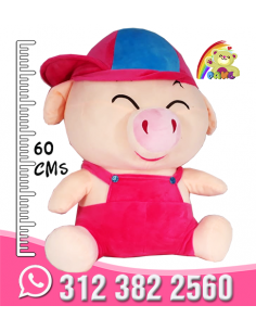 peluche grande de cerdito