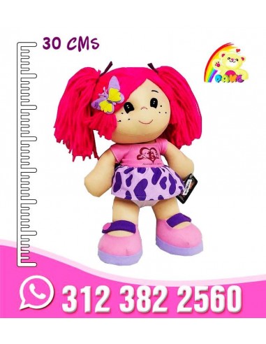 Muñeca Yara de Peluche