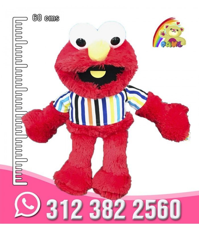 PELUCHE ELMO 20CMS CON CAMISETA, EN OFERTA ANTES 10.95